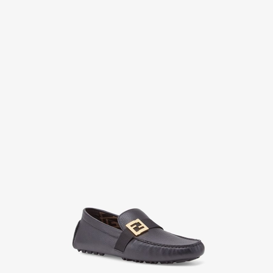 Herren Fendi Loafer | Loafer Aus Leder In Schwarz