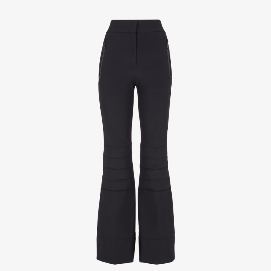 Damen Fendi Skiwear | Hose Aus Technischem Gewebe In Schwarz