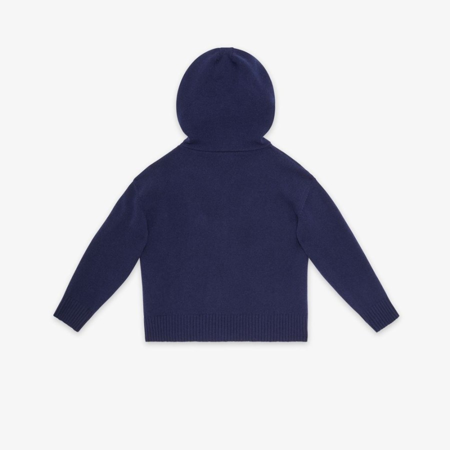 Kids Fendi Ready To Wear | Pullover Aus Kaschmir Mit Stickerei