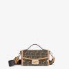 Herren Fendi Messenger Bags | Tasche Aus Ff-Jacquard