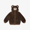 Kids Fendi Ready To Wear | Teddybar-Bomberjacke Aus Ff-Lammfell