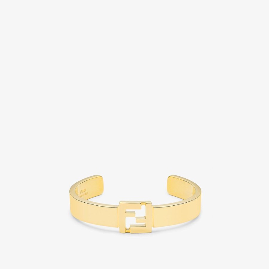 Damen Fendi Armbander | Armreif In Goldfarbe