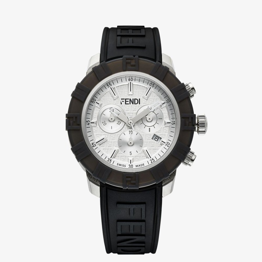 Herren Fendi Uhren | Chronographenuhr 45 Mm