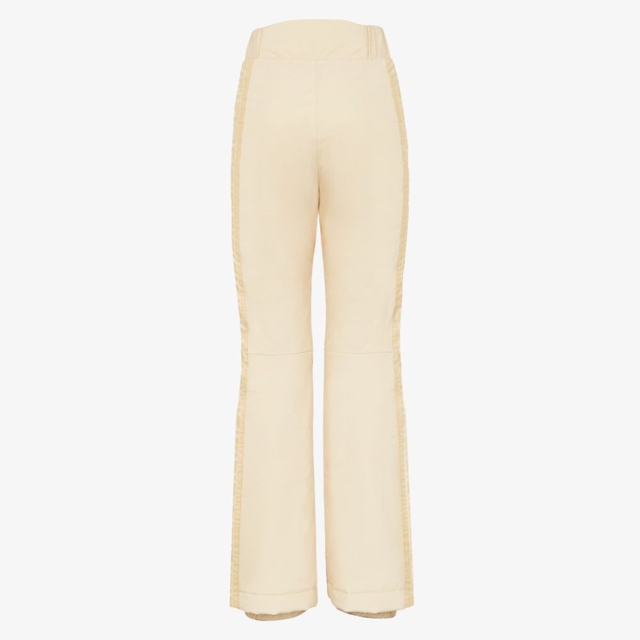 Damen Fendi Skiwear | Hose Aus Nylon In Weis