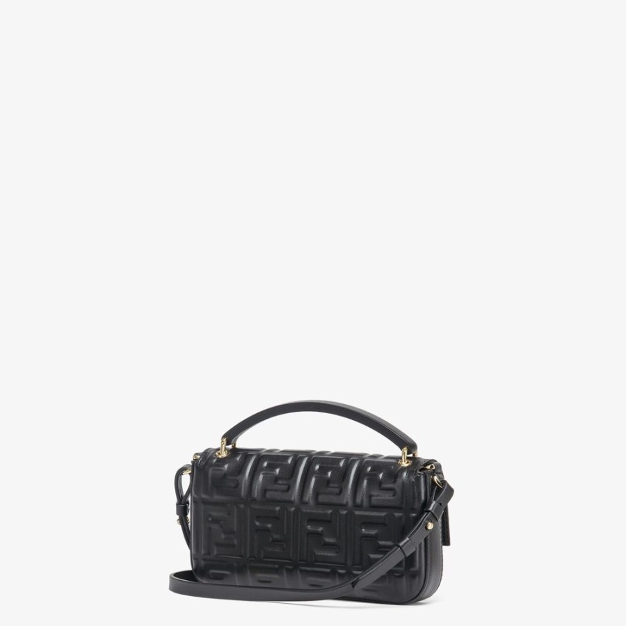 Damen Fendi Mini-Taschen | Pochette Aus Nappaleder In Schwarz