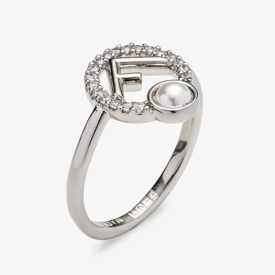 Damen Fendi Ringe | Ring Aus Metall In Der Farbe Silber