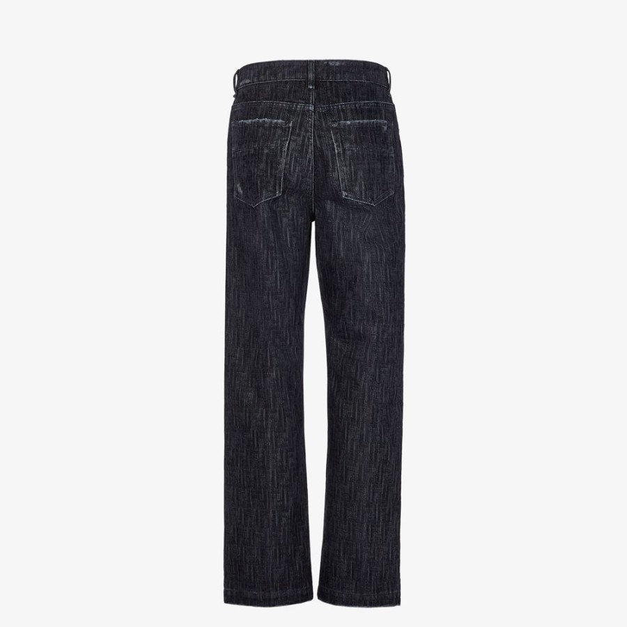 Herren Fendi Jeans Und Hosen | Hose Aus Denim In Blau