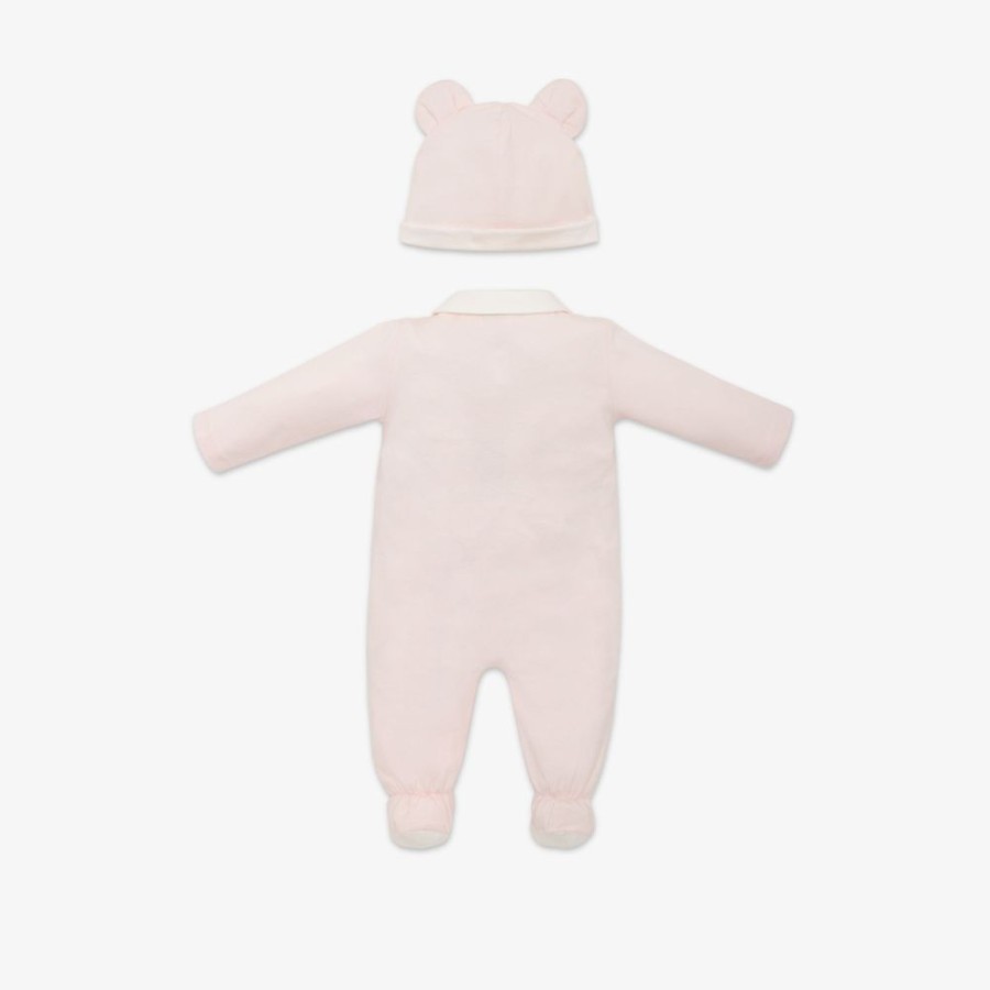 Kids Fendi Baby Junge | Baby-Set Aus Jersey Mit Print In Rosa