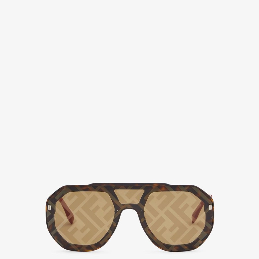 Herren Fendi Sonnenbrillen | Sonnenbrille In Havanna