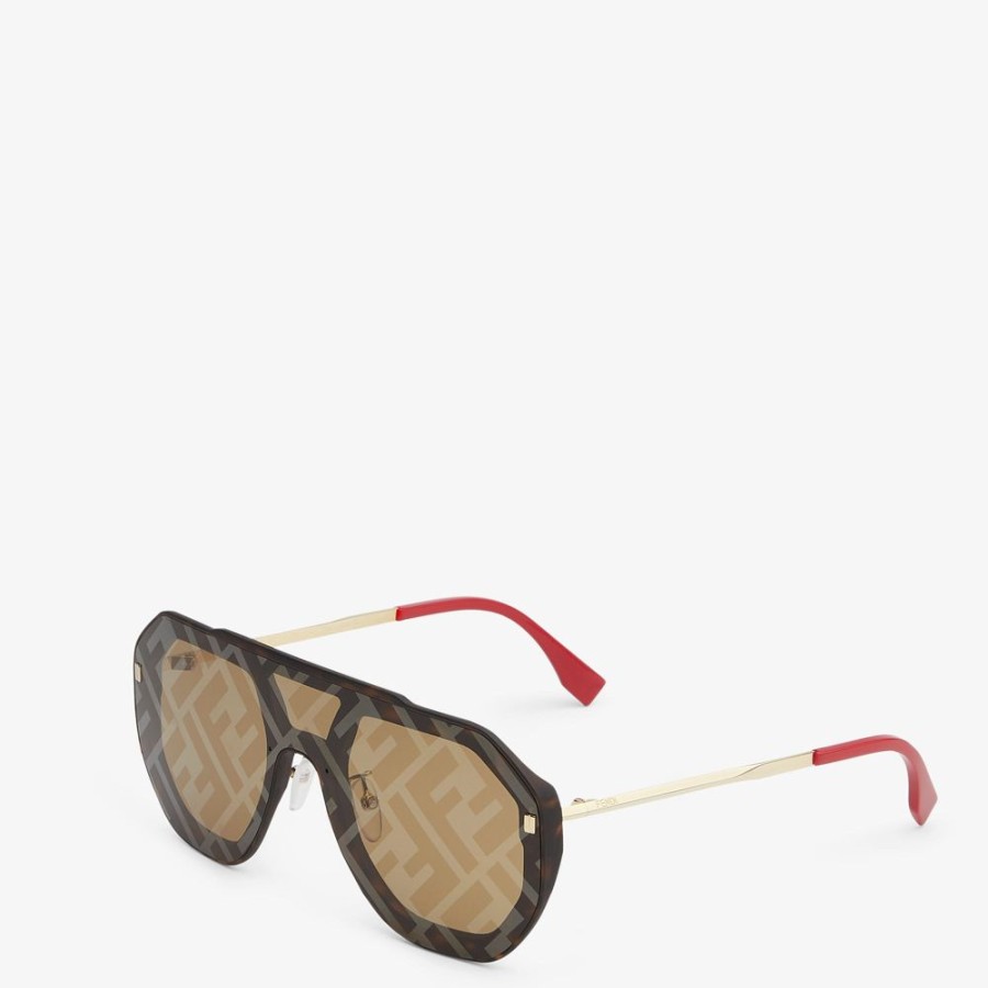 Herren Fendi Sonnenbrillen | Sonnenbrille In Havanna