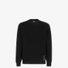 Herren Fendi Strickbekleidung | Sweatshirt Aus Stoff In Schwarz