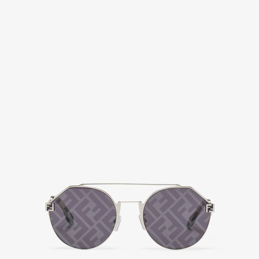 Herren Fendi Sonnenbrillen | Sonnenbrille In Blau