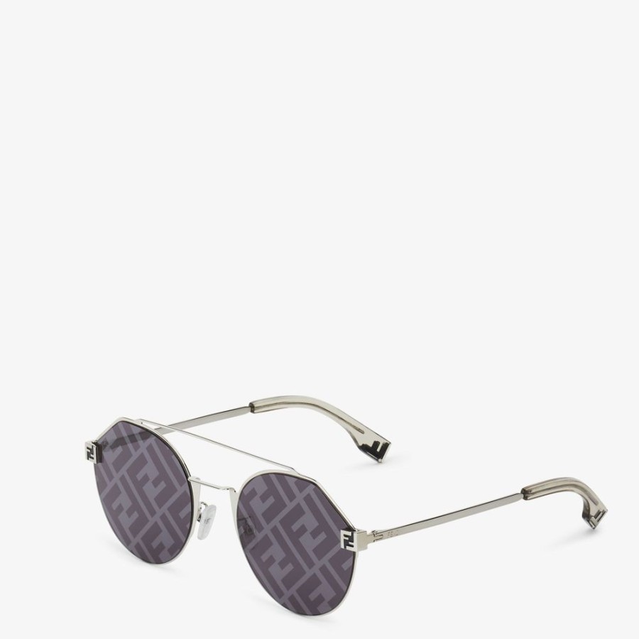 Herren Fendi Sonnenbrillen | Sonnenbrille In Blau