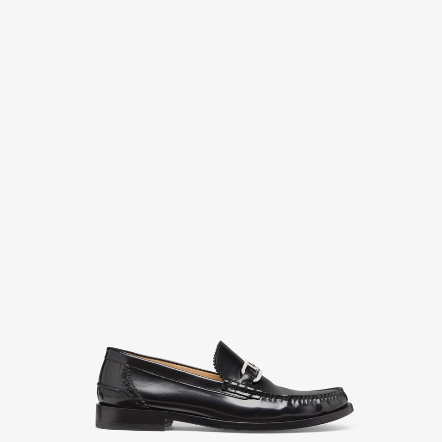 Herren Fendi Loafer | Loafer Aus Leder In Schwarz