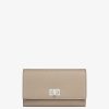 Damen Fendi Portemonnaies | Portemonnaie Aus Leder In Beige