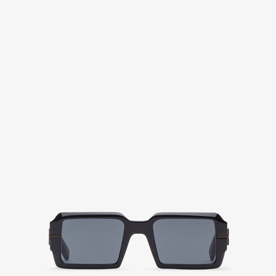 Herren Fendi Sonnenbrillen | Sonnenbrille In Schwarz