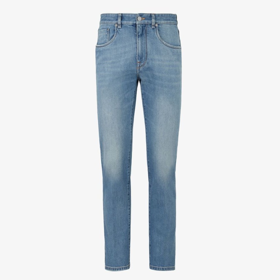 Herren Fendi Jeans Und Hosen | Jeans Aus Denim In Blau