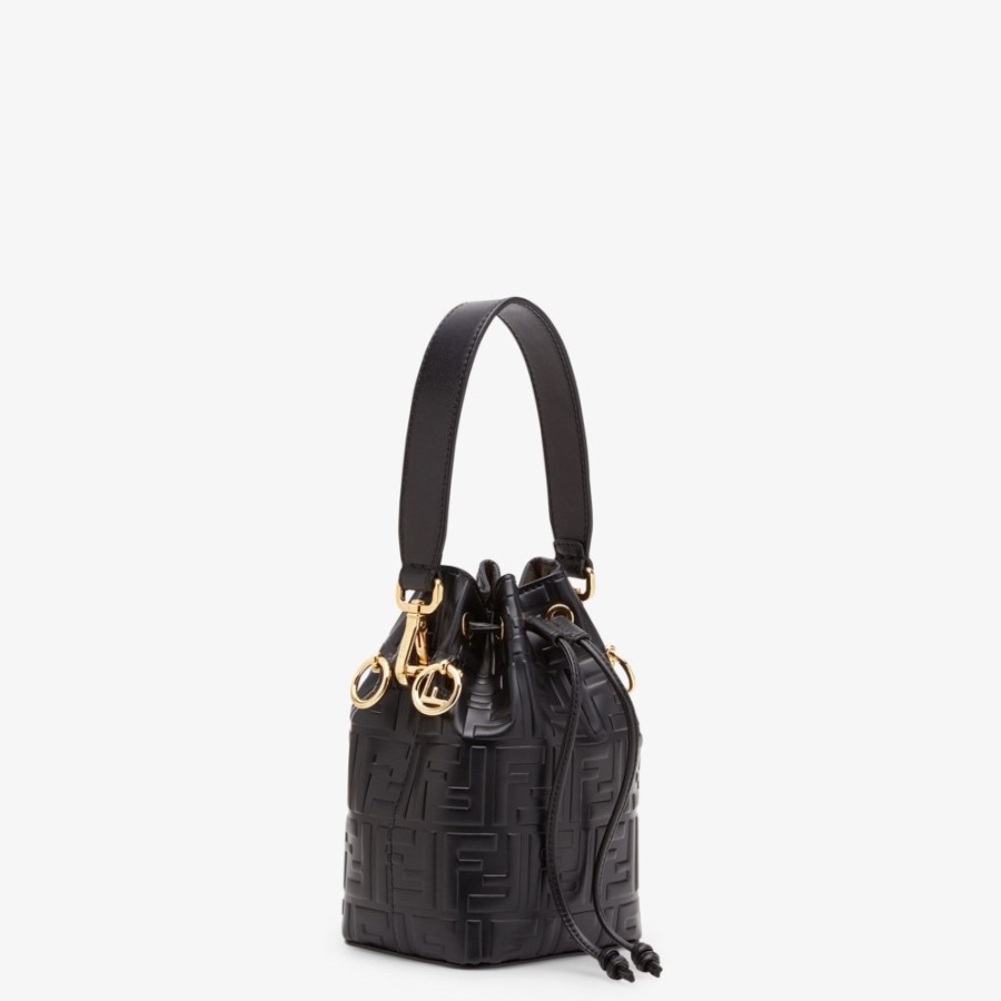 Damen Fendi Mini-Taschen | Mini-Tasche Aus Leder In Schwarz