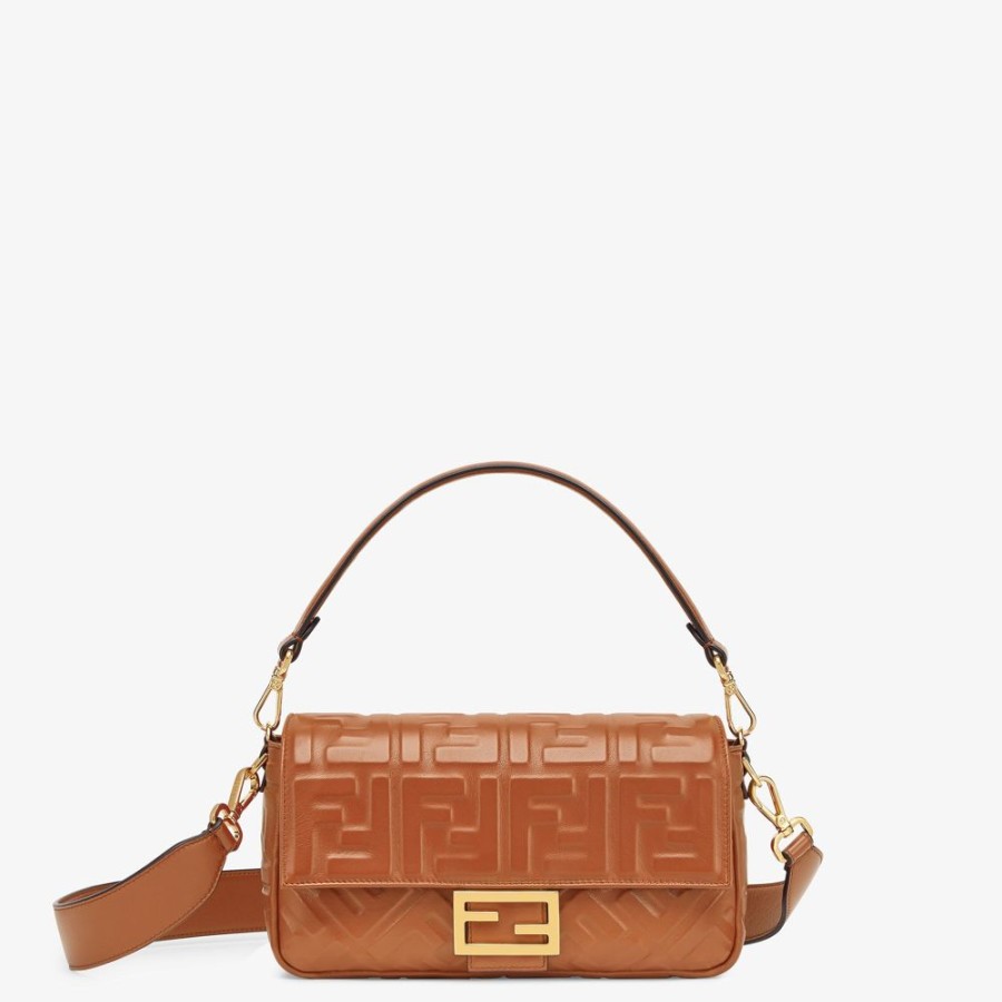 Damen Fendi Schulter- Und Crossbody-Taschen | Tasche Aus Nappaleder In Braun