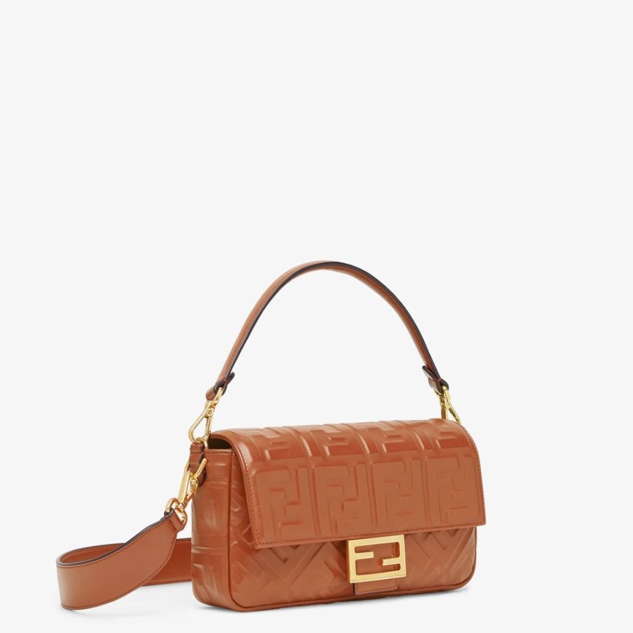 Damen Fendi Schulter- Und Crossbody-Taschen | Tasche Aus Nappaleder In Braun