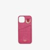 Damen Fendi Handyhullen | Cover Aus Leder In Fuchsia