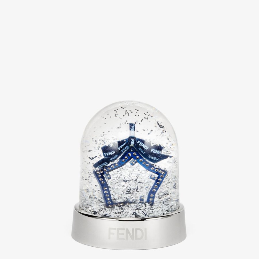 Home Decor & Lifestyle Fendi Kerzen Und Geschenksideen | Schneekugel In Weis