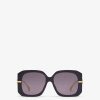 Damen Fendi Sonnenbrillen | Sonnenbrille Aus Acetat In Schwarz