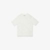 Kids Fendi Ready To Wear | T-Shirt Aus Baumwolljacquard In Weis