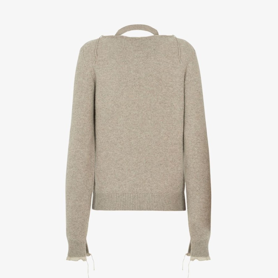 Damen Fendi Anzuge Und Sets | Pullover Aus Kaschmir In Beige