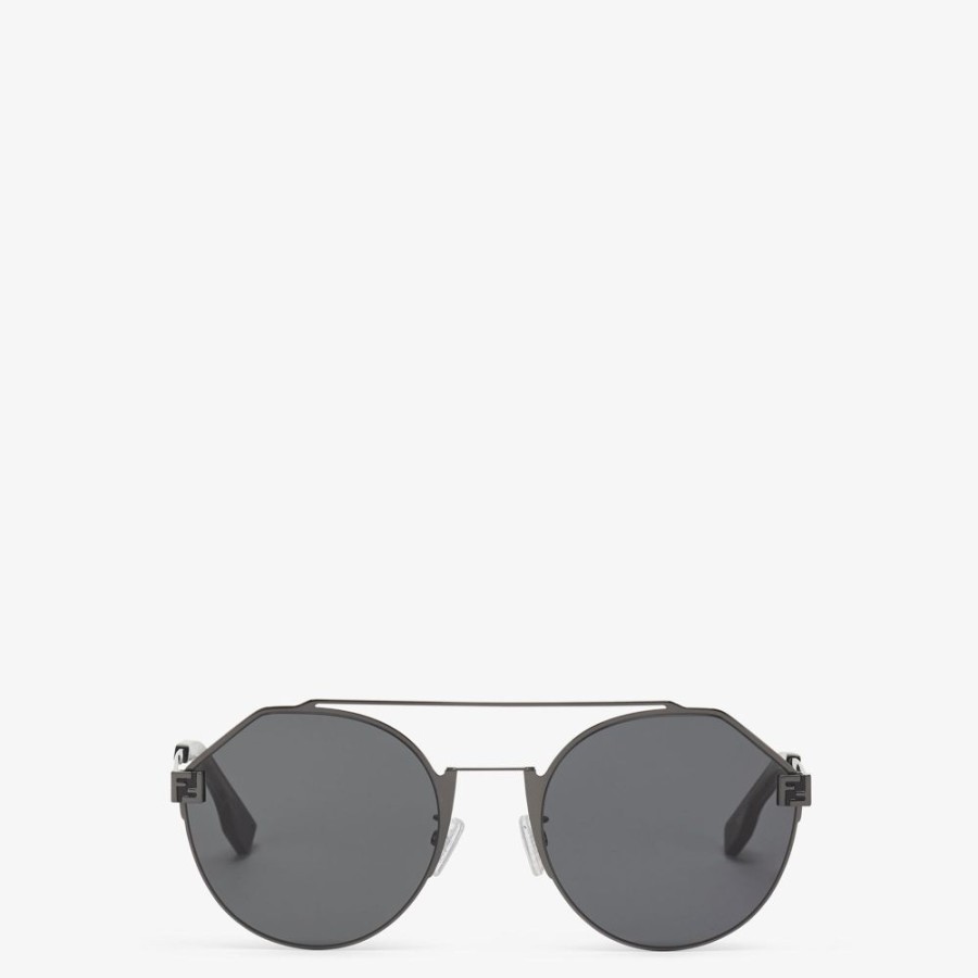 Herren Fendi Sonnenbrillen | Sonnenbrille In Schwarz