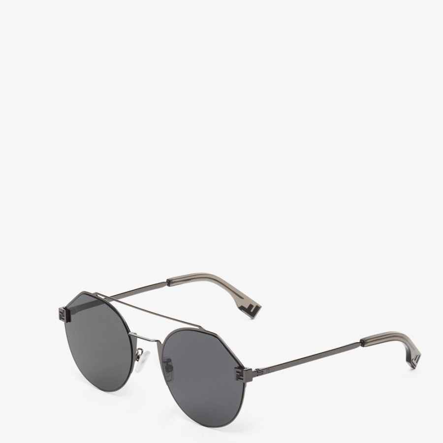 Herren Fendi Sonnenbrillen | Sonnenbrille In Schwarz