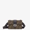 Herren Fendi Pochettes Und Handyhullen | Tasche Aus Ff-Jacquard