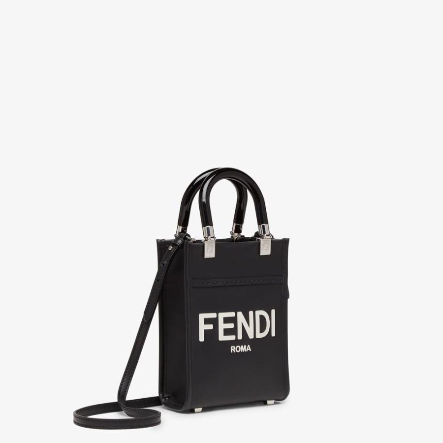 Damen Fendi Mini-Taschen | Minibag Aus Leder In Schwarz