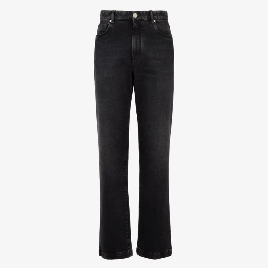 Herren Fendi Jeans Und Hosen | Hose Aus Denim In Schwarz