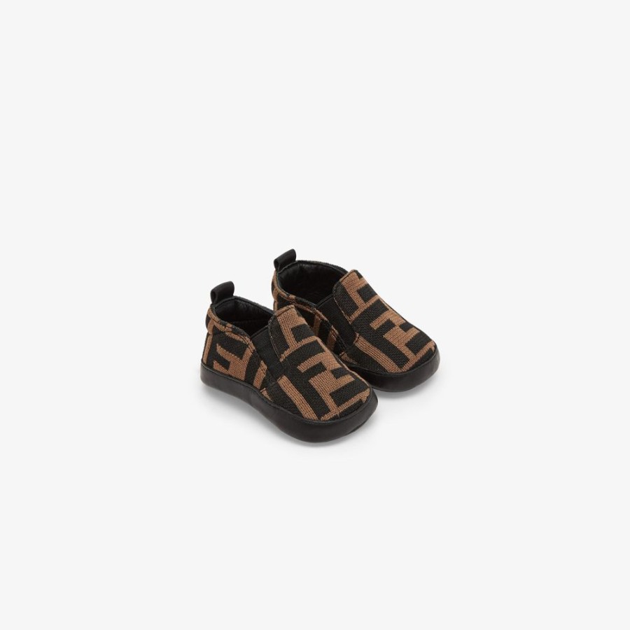 Kids Fendi Baby Junge | Babyschuhe Mit Ff Logo