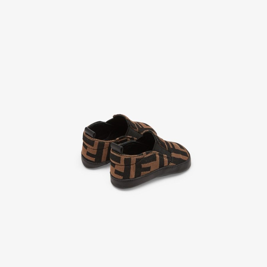 Kids Fendi Baby Junge | Babyschuhe Mit Ff Logo