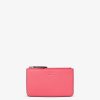 Damen Fendi Kartenetuis Und Kleine Accessoires | Pochette Aus Leder In Rosa