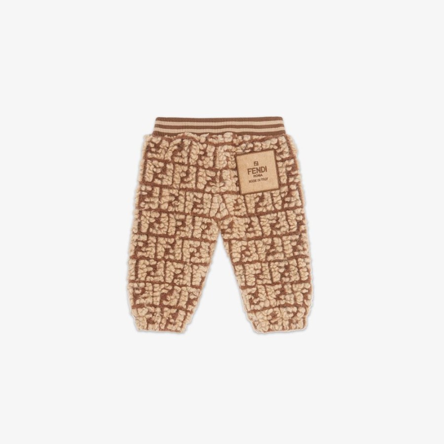 Kids Fendi Baby Madchen | Baby-Hose Aus Wolle Mit Logo