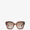 Damen Fendi Sonnenbrillen | Sonnenbrille Aus Acetat In Havannafarben