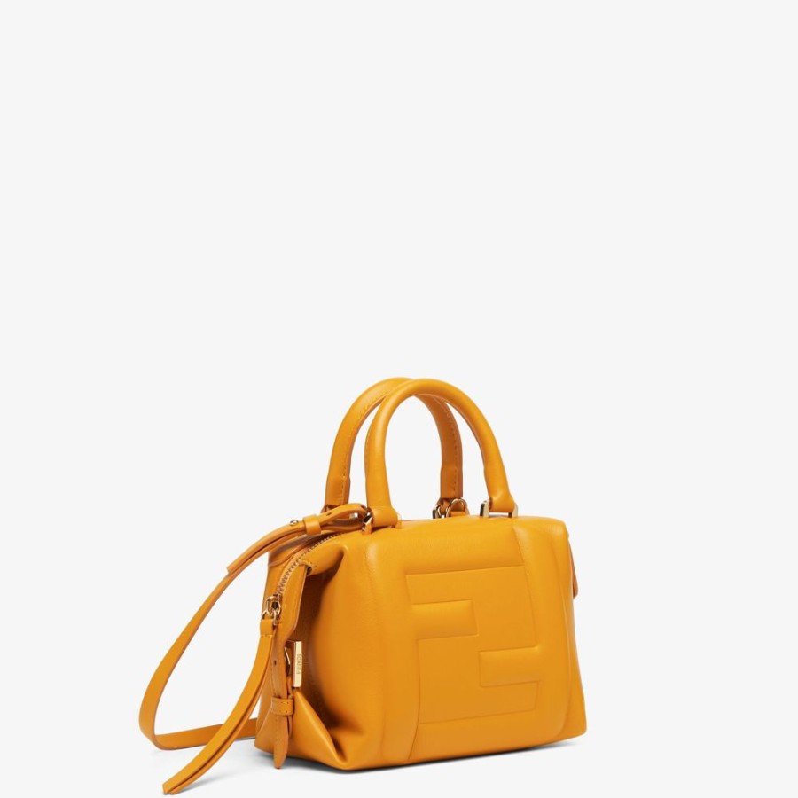 Damen Fendi Mini-Taschen | Mini-Tasche Aus Nappaleder In Gelb