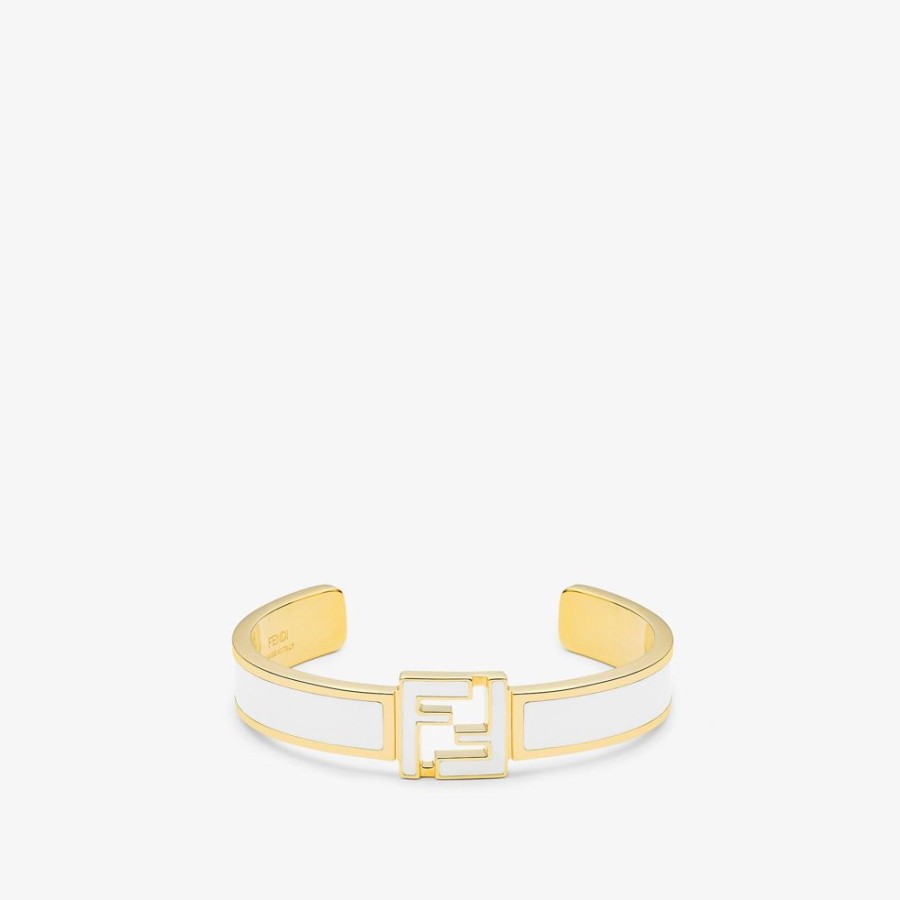 Damen Fendi Armbander | Armreif In Goldfarbe