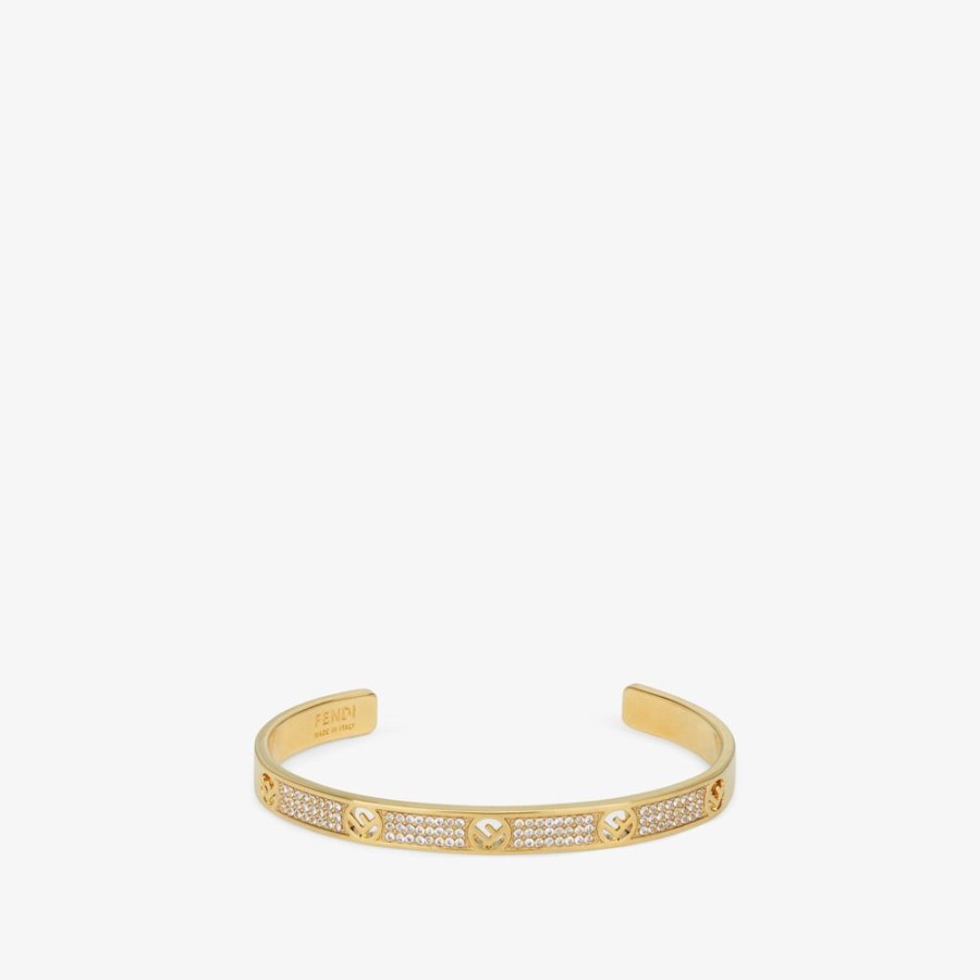 Damen Fendi Armbander | Armband In Goldfarben