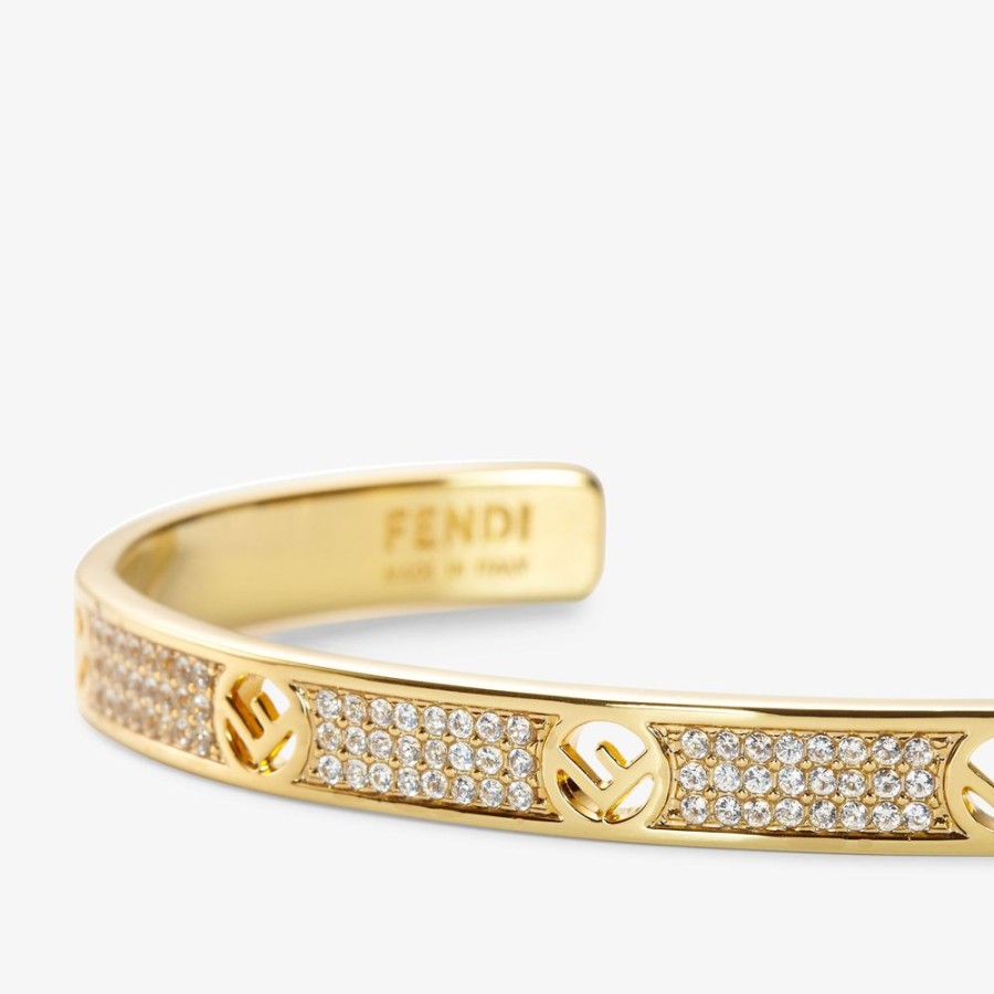 Damen Fendi Armbander | Armband In Goldfarben