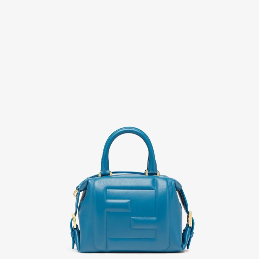 Damen Fendi Mini-Taschen | Mini Bag Aus Nappaleder In Blau