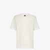 Herren Fendi T-Shirts Und Poloshirts | T-Shirt Aus Pikee In Weis