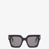 Damen Fendi Sonnenbrillen | Sonnenbrille Aus Acetat In Schwarz