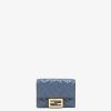 Damen Fendi Portemonnaies | Portemonnaie Aus Nappaleder In Blau