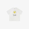 Kids Fendi Ready To Wear | Junior-T-Shirt Aus Jersey In Weis Mit Print