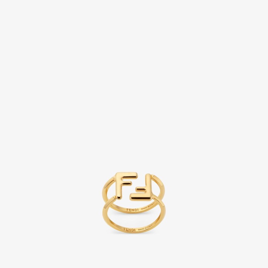 Damen Fendi Ringe | Ringe In Goldfarbe