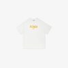 Kids Fendi Ready To Wear | Junior T-Shirt Aus Jersey Mit „Fendi Roma"-Logo